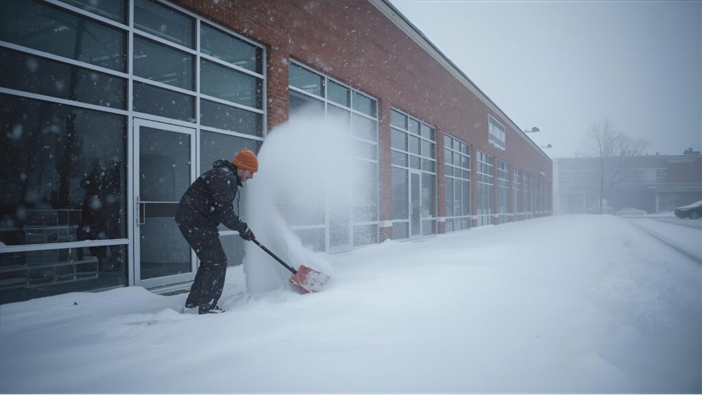 commercial snow removal services in southern maryland