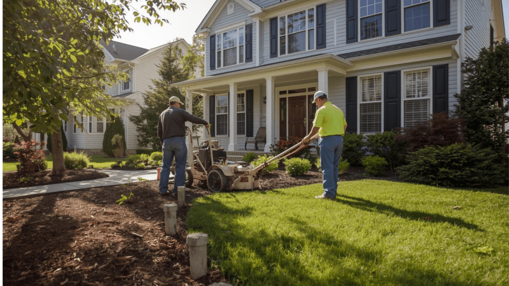 patio landscaping ideas for Southern Maryland homes